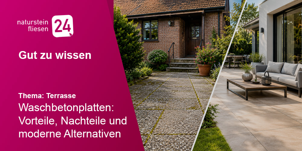 Waschbetonplatten: Vorteile, Nachteile und moderne Alternativen Thumbnail zum Beitrag Waschbetonplatten: Vorteile, Nachteile und moderne Alternativen