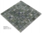 Preview: Mosaik, Marmor, Teos Green, getrommelt, 2,3 x 2,3 x 1,0 cm