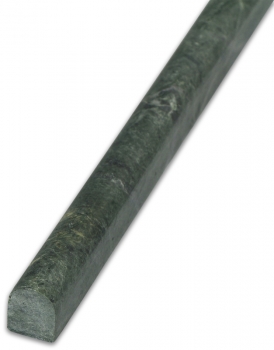 Profil, Marmor, Teos Green, geschliffen, 2,0 x 2,3 x 30,5 cm