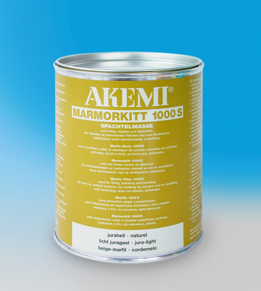 AKEMI ® - Marmorkitt 1000 S JURAHELL