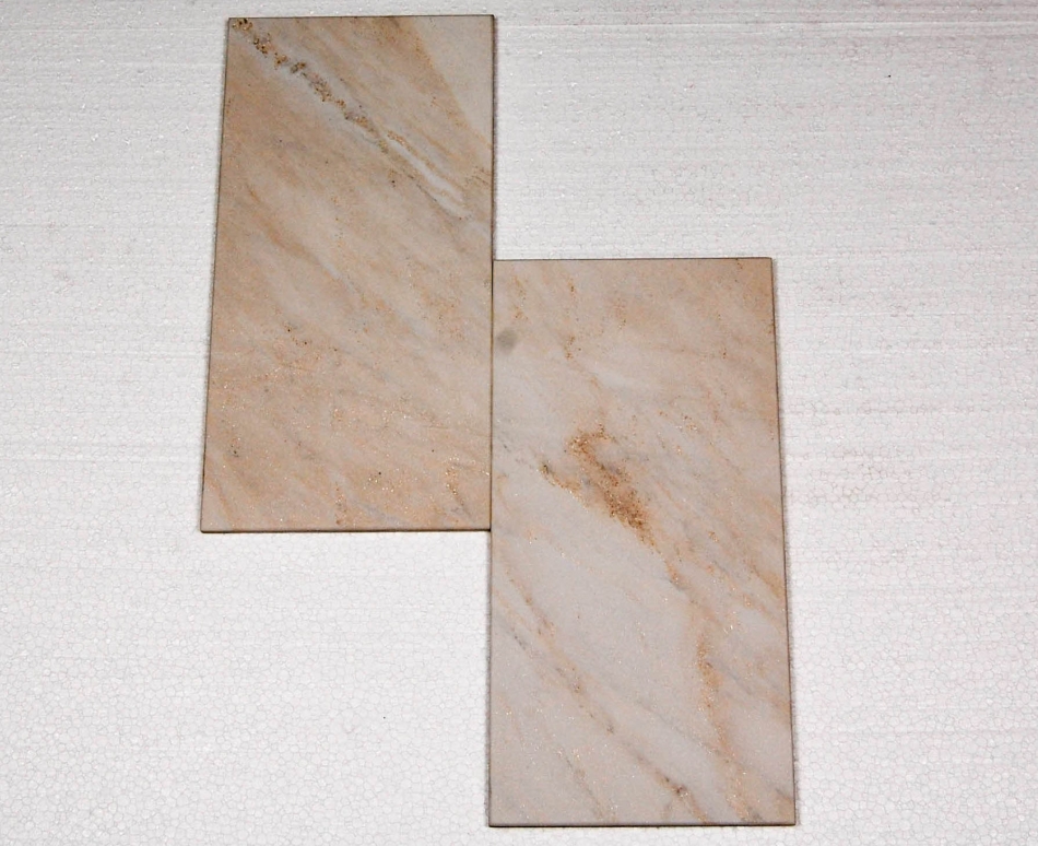 Fliesen, Marmor, Palissandro Classico, poliert, gefast, 30,0 x 15,0 x 0,7 cm