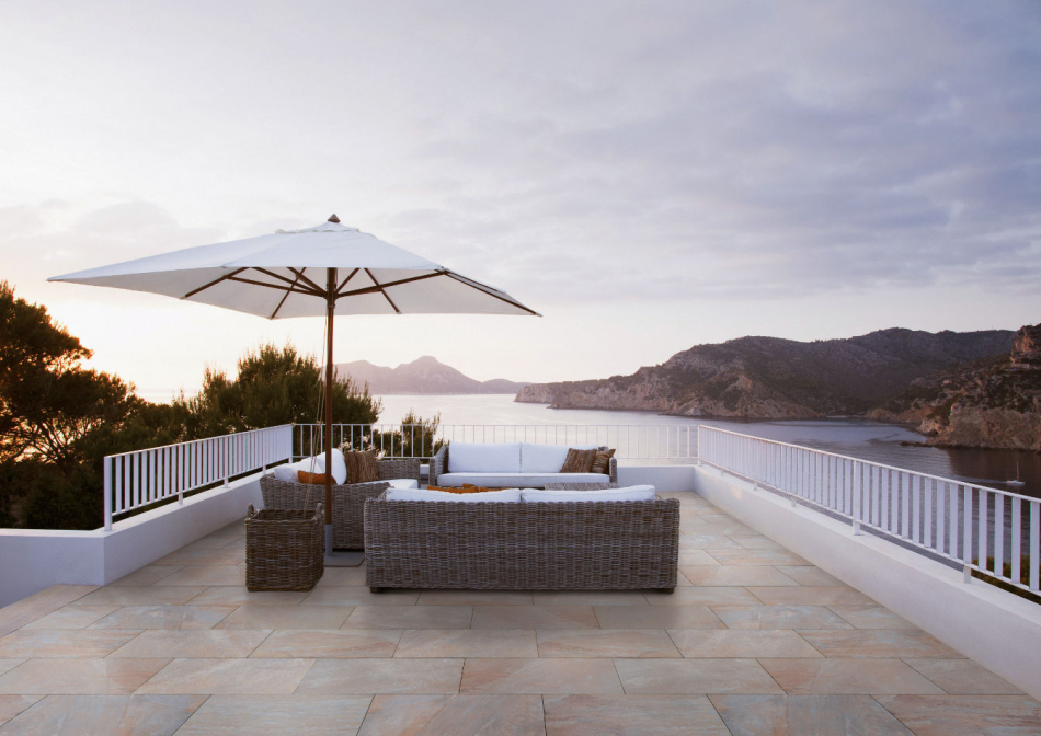 Terrassenplatten Feinsteinzeug Terrassenplatten aus Feinsteinzeug